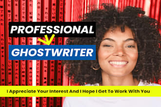 do fiction book ghostwriter, romance ghostwriter, self help ebook ghostwriter