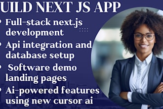 build nextjs app using bolt new cursor ai lovable demo your app website software