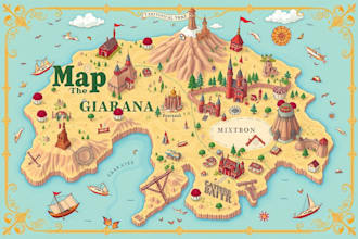 map illustration vector illustration vector map