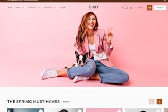 develop modern nextjs website with typescript and sanity cms