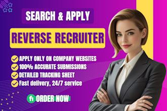 be your reverse recruiter to search and apply for jobs