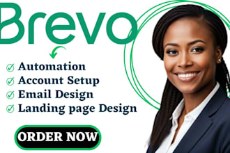 set up brevo email campaign email automation mailchimp