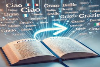 translate english to italian or italian to english