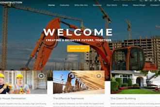 build contractor, construction, roofing, hvac, remodeling, plumbing website