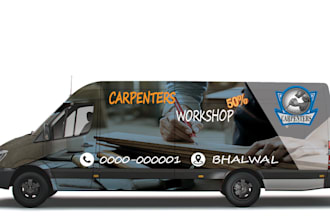 eye catching vehicle wrap, van wrap, truck wrap