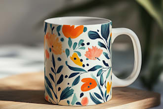 create awesome mug designs for you
