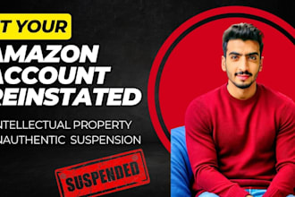 work for amazon account reinstatement and amazon suspension