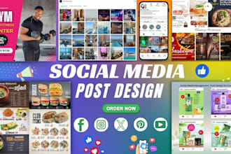 design engaging social media posts, ads, and reels for instagram and facebook