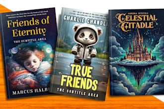 do children book cover, kdp book cover or ebook cover
