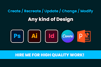 update edit change resize graphic ad flyer brochure menu catalog label packaging