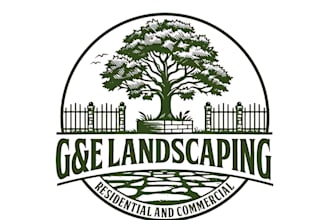 do fantastic landscaping, lawn care, tree business service logo within few hours