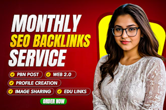 do drip feed monthly off page white hat seo backlinks for website ranking