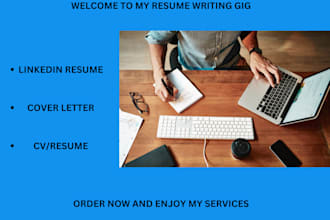 write and upgrade your resume cover letter and linkedin