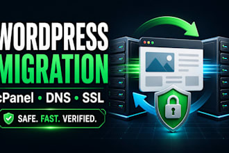 migrate your wordpress website and fix cpanel dns SSL issues