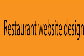 build wordpress business website, restaurant website, bakery, ecommerce website