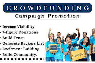 fundraise 7 figure for ngo gofundme kickstarter nonprofit crowdfunding