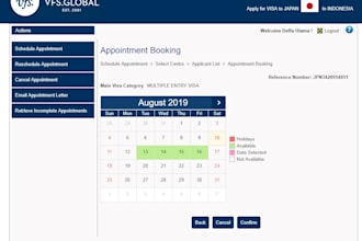 code vfs appointment bot, vfs booking bot, appointment booking bot