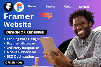 design framer website, figma to framer website, framer landing page, framer