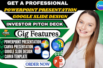 create powerpoint presentation, powerpoint template, investor pitch deck
