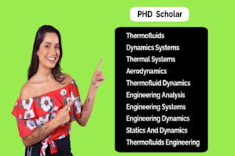 do thermofluid dynamics thermal system statics aerodynamics engineering analysis
