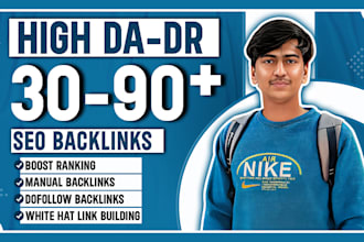 do da 90 high quality contextual dofollow SEO backlinks