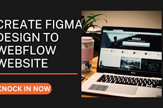 design figma to webflow, webflow website, figma mockup, website expert
