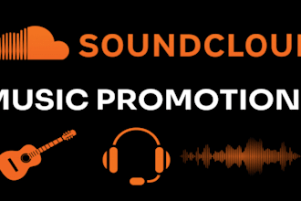 promote your spotify music, soundcloud music to organic, targeted audiences USA