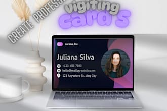 create very beautiful visiting card mouckup