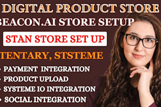 do stan store digital product beacon store system stan store product upload