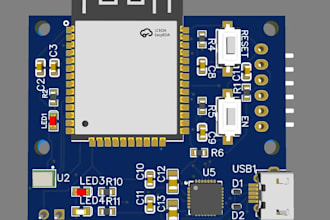 do pcb design and pcb layout printed circuit board ready for manufacturing