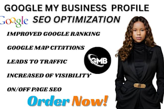 optimize your google my business listing for local SEO gmb maps ranking