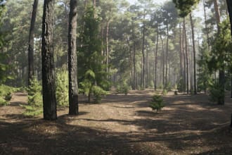 3d game environment 3d landscape and desert design in blender unreal engine