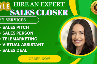 be your sales closer high ticket sales lead generation salesperson sales rep