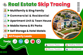 provide real estate skip tracing for multifamily properties