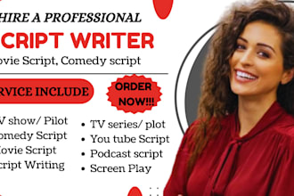 do movie script writing screenplay kid youtube channel movie recap comedy script