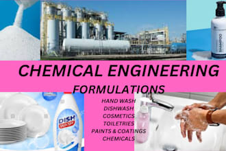 develop design all types industrial plants for chemicals cosmetics toiletries