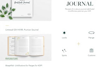 design minimalist notebook journal tracker planner calendar cover for amazon kdp