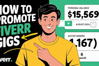 do expert fiverr gig promotion and boost your sales with visibility