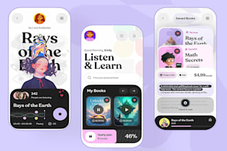 develop kid learning app, educational app, language learning app, e learning app