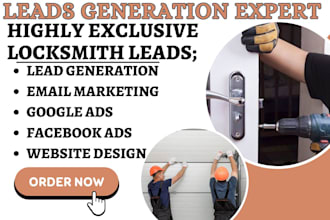 generate frest garage door repair leads locksmith lead garage door website ads