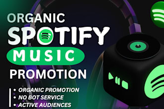 do organic spotify music promotion and runs ads for your spotify