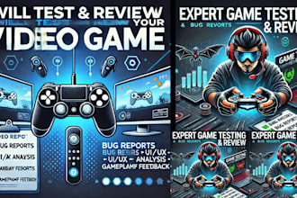 test and review your video game