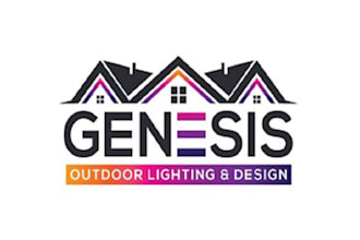 make luxury outdoor lighting home logo