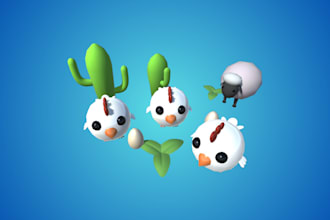 3d model game assets