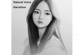 provide natural korean voiceover