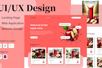 design premium UI UX designs for web and mobile