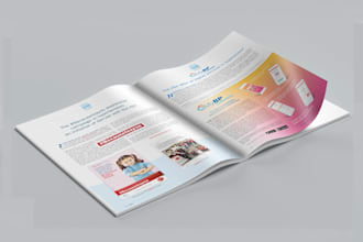 design a modern brochure