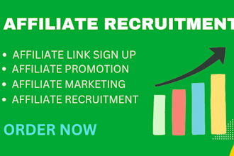 recruit affiliates to your affiliate program, affiliate recruitment, mlm recruit