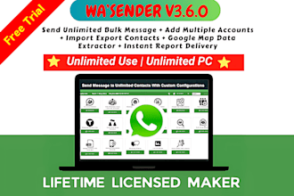 install unlimited whatsapp bulk message marketing tool with tutorial