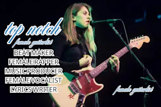 be your professional soulful singer songwriter pop ballad rock edm, rnb singer